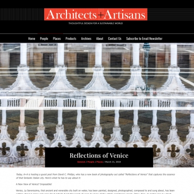 Blog post of 21 March 2018 in Architects + Artisans