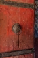 Front door of the Gangtey Monastery, Phobjikha Valley, Central Bhutan