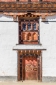 Architectural details of the Gangtey Monastery, Phobjikha Valley, Western Bhutan