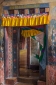 Entrance to Jampey Lhakhang (temple), Jakar, Bumthang, Central Bhutan