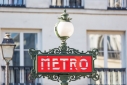 Metro sign, Paris
