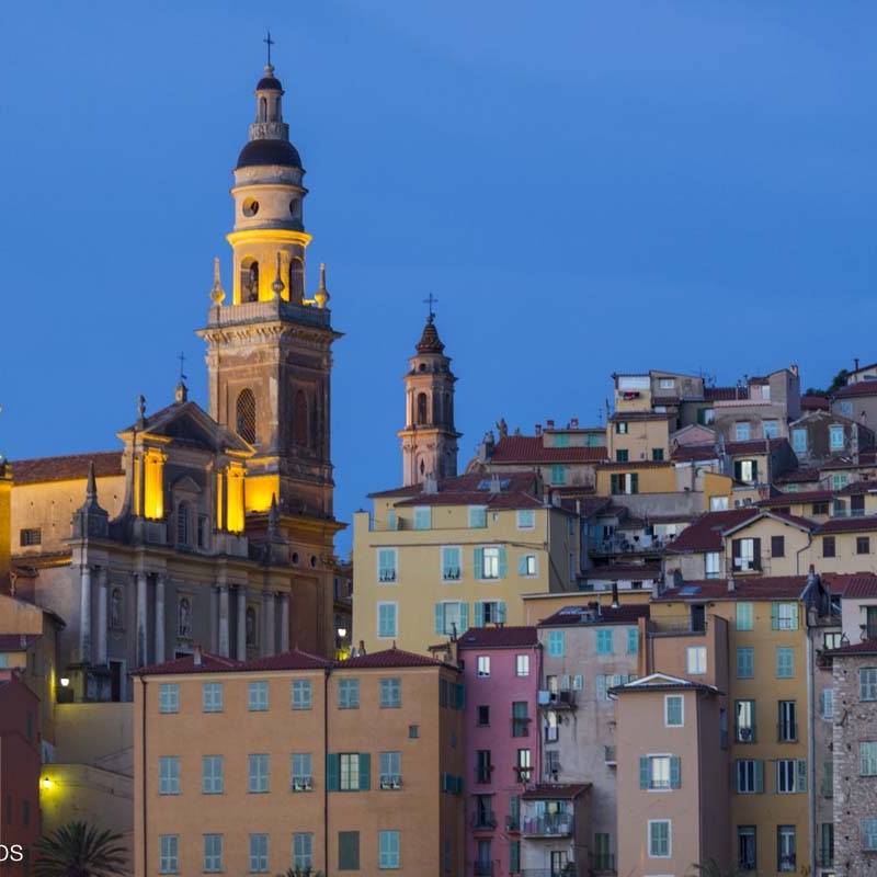 Menton, Cote d'Azur, Provence, South of France