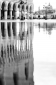 Piazzetta San Marco during acqua alta high tide flooding, Venice