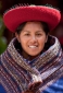 Girl in traditional clothes, Chinchero, Sacred Valley, Peru
