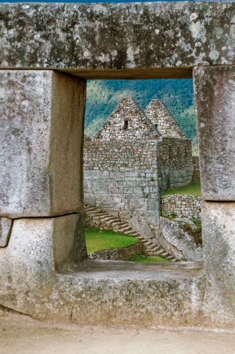Details of Machu Picchu, Peru